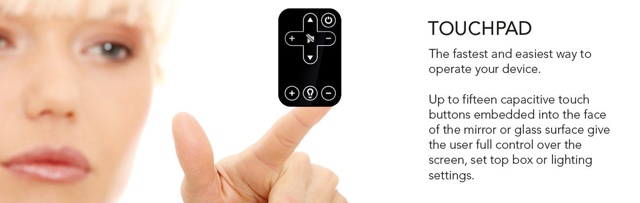 touchpad to operate your device