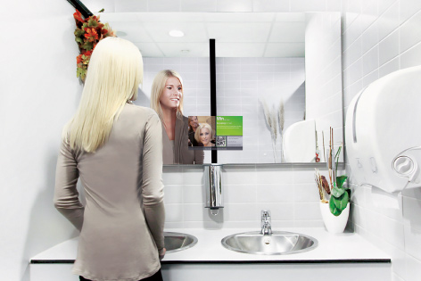 commercial Mirror TV